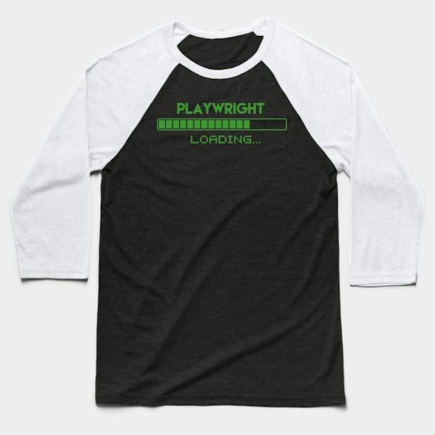 Playwirght Loading Baseball T-Shirt by Grove Designs
